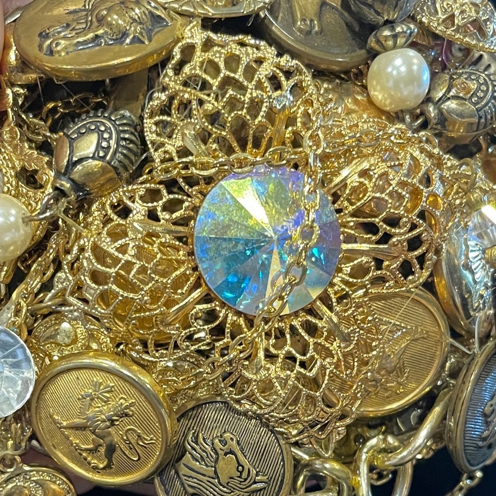 Solid Brass Ladies Belt Buckle